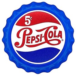 2022 ~ 6 Gram .999 FINE SILVER - PEPSI COLA BOTTLE CAP -COLLECTABLE COIN