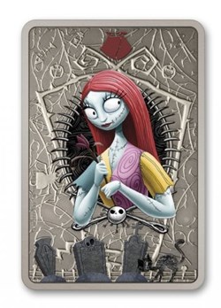 2021 Disney The nightmare Before Christmas - Sally 1oz Silver Antique Coin