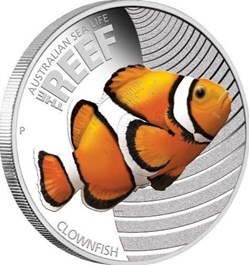 2010 - Australian Mint - Sea Life The Reef Clownfish