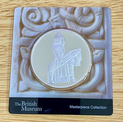 2021 - PAMP Solomon Island 5 Dollars 2.5 Oz Silver Lewis Chessman Knight