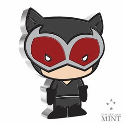 2021 Niue DC Catwoman 1 oz Silver Chibi Coin