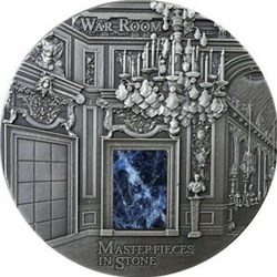 2018 - WAR ROOM Versailles Masterpieces in Stone 3 Oz Silver Coin 10$ Fiji