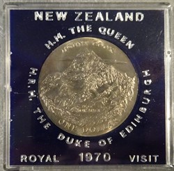 1970 New Zealand Royal Visit Commemorative coin UNC