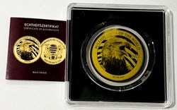2022 - Münze | Coin Bald Eagle Feingold 999/1000 | Fine Gold 999/1000