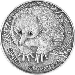 2012 - Spiny Anteater With 0.005 Carat Diamond "Special: eyes with 2 black diamonds"