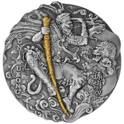 2020 - Journey to the West - Sun Wukong - $2 silver coin 2 oz