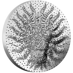 2024 Niue 2 oz Silver Lunar Year of the Dragon Dot Art - Only 500 Minted!