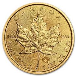 2022 - Maple Leaf Canada Silver + Rhodium Gold 1 oz