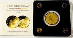 2019 - Coin | Coin Neuschwanstein Fine Gold 999/1000 | Fine Gold 999/1000