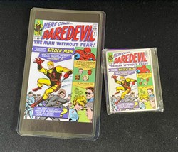 Marvel Vintage Comics #1 "Daredevil" 1 troy oz .999 Silver Art Bar with COA 250