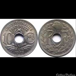 1925 - 10 cts - Paris