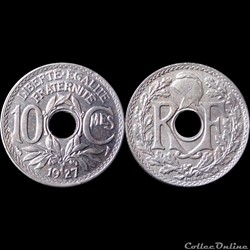 1927 - 10 cts - Paris