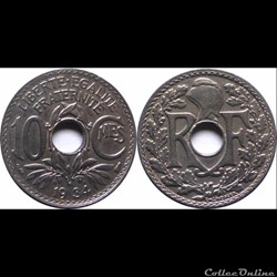 1934 - 10 cts - Paris