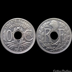 1921 - 10 cts - Paris
