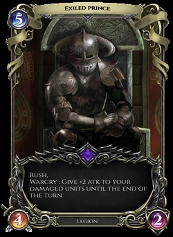 Exiled prince