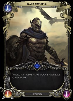 Kaji's disciple