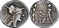 234/1. Veturia - denarius (137 BC)