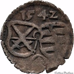 Saxony - John Frederick I the Magnanimous - Pfennig - 1542