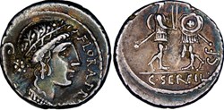 423/1. Servilia (53 BC)