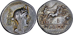 322/1b. Fabia (102 BC)