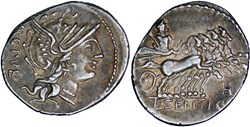 325/1b. Sentia (101 BC)