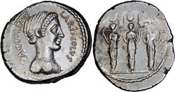 486/1. Accoleia (43 BC)