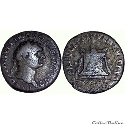 10.266. Domitian Caesar - denarius (altar)