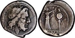 044/1. Anonymous - victoriatus (after 211 BC)