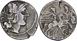 169/1. Sempronia - denarius (180-178 BC)