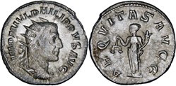 Philippus I. 27b (Aequitas)