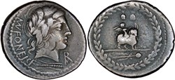 353/1a. Fonteia (85 BC)