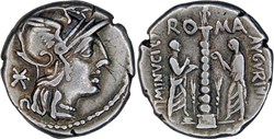 243/1. Minucia (134 BC)