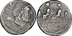 330/1b. Calpurnia & Servilia (100 BC)