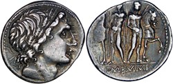 304/1. Memmia (109-108 BC)