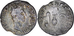 1. Nerva 034 - denarius (priestly emblems)