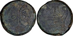 177/1. PT or TP - as (169-158 BC)