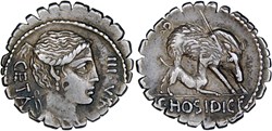 407/1. Hosidia (64 BC)