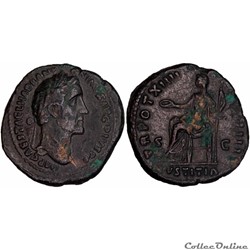 4.0881. Atoninus Pius - as (Justitia)