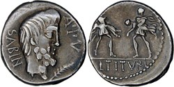 344/1c. Tituria (89 BC)