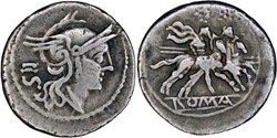 044/7. Anonymous - sestertius (211 BC)