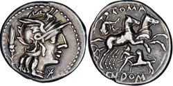 261/1. Domitia (128 BC)