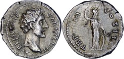 5. Aurelius Caesar. 444 (Minerva)