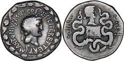 RPC I/2201, Mark Antony & Octavia (c.39 BC)