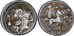 266/1. Cassia (126 BC)