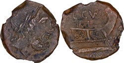 240/2b. Curiata - semis (135 BC)