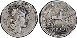 283/1a. Marcia et al. (118-117 BC)