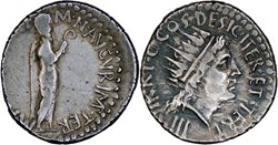 533/2. Antonia (38 BC)