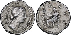 5b. Faustina II. 714 (Salus)