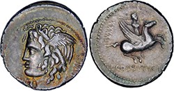 395/1. Cossutia (72 BC)