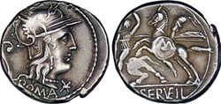 264/1. Servilia (127 BC)